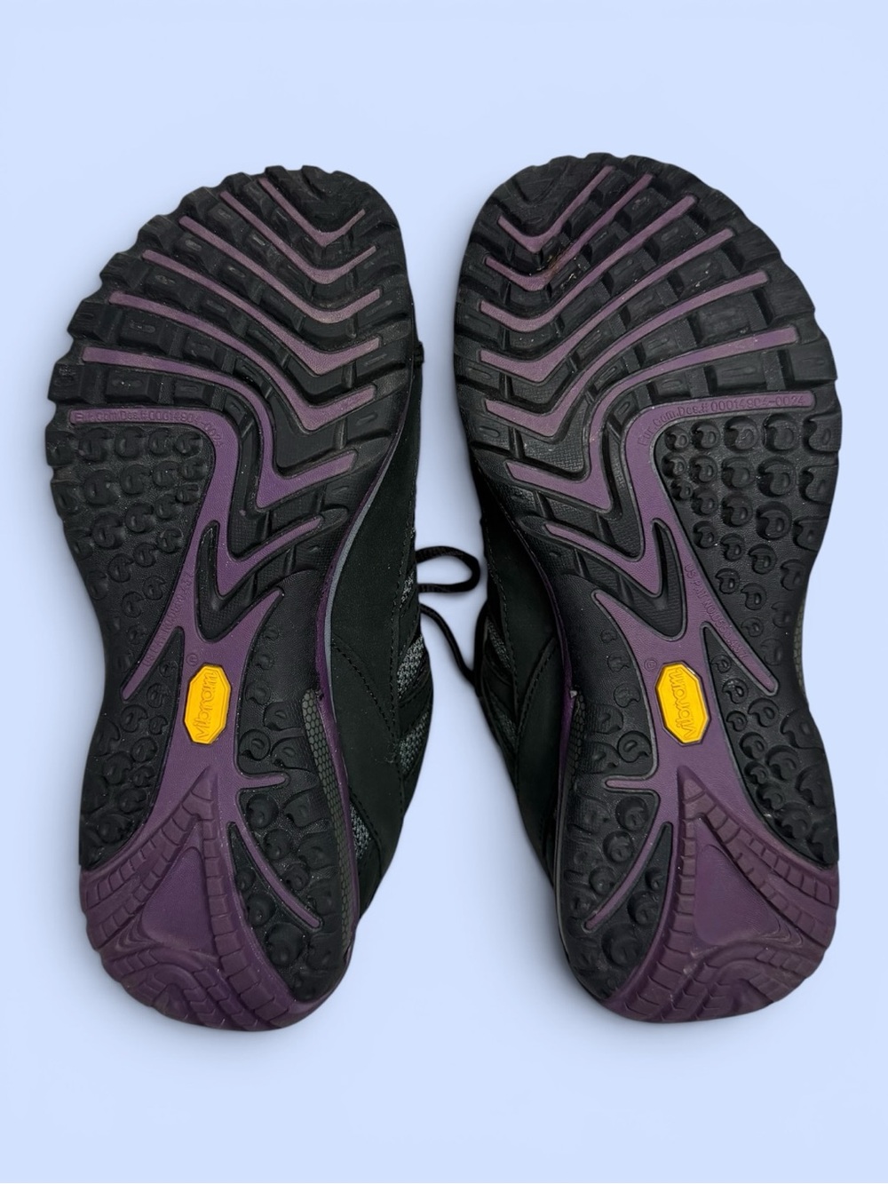 Merrell Siren Sport 3 Women’s 6.5 Black/Blackberry Vibram Trail Sneaker Gore-Tex - Picture 5 of 11